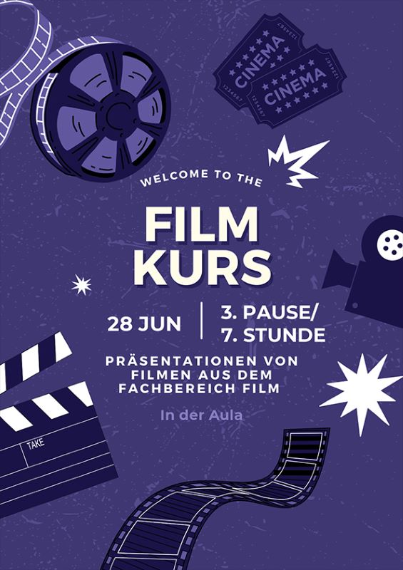 Filmpraaesentation Plakat 2024